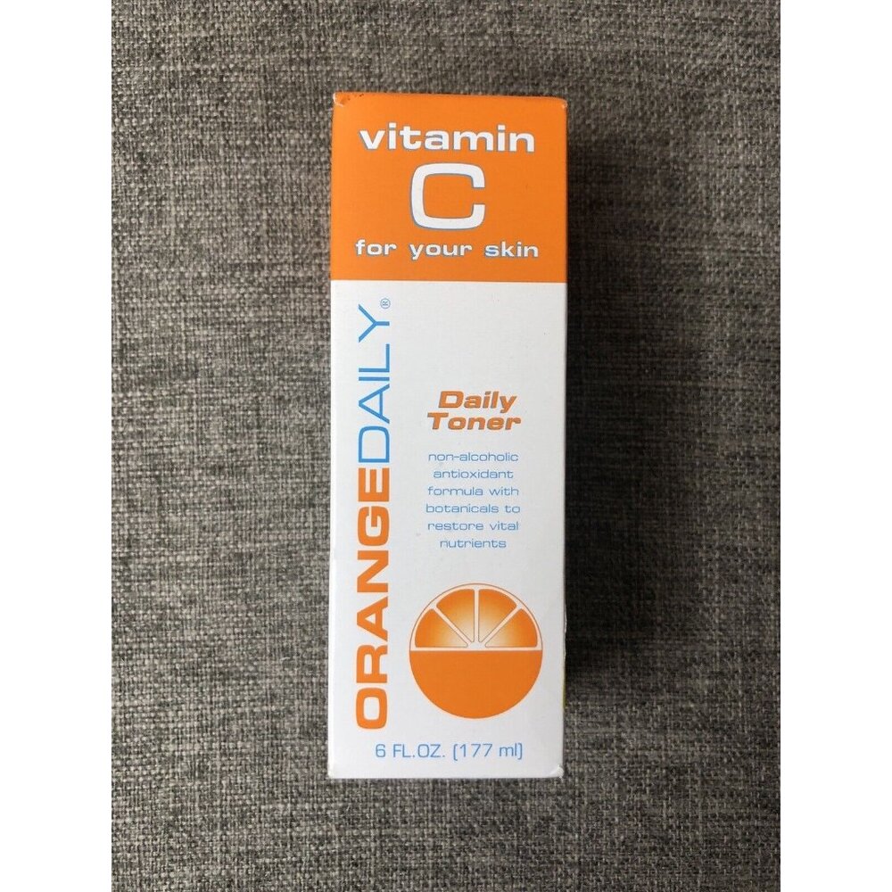 Orange Daily Vitamin C for Your Skin Daily Toner Restore Nutrients 6 fl oz - Picture 1 of 3